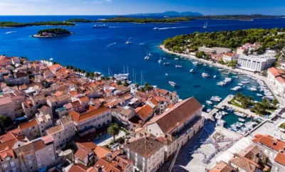 Day trip to the town of Hvar (island of Hvar)